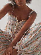 Boho Jumpsuit for Women - Lightweight Cotton, Casual Summer Outfit