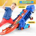DinoRacer Play Set - Racing Adventure with Transformable Dinosaurs