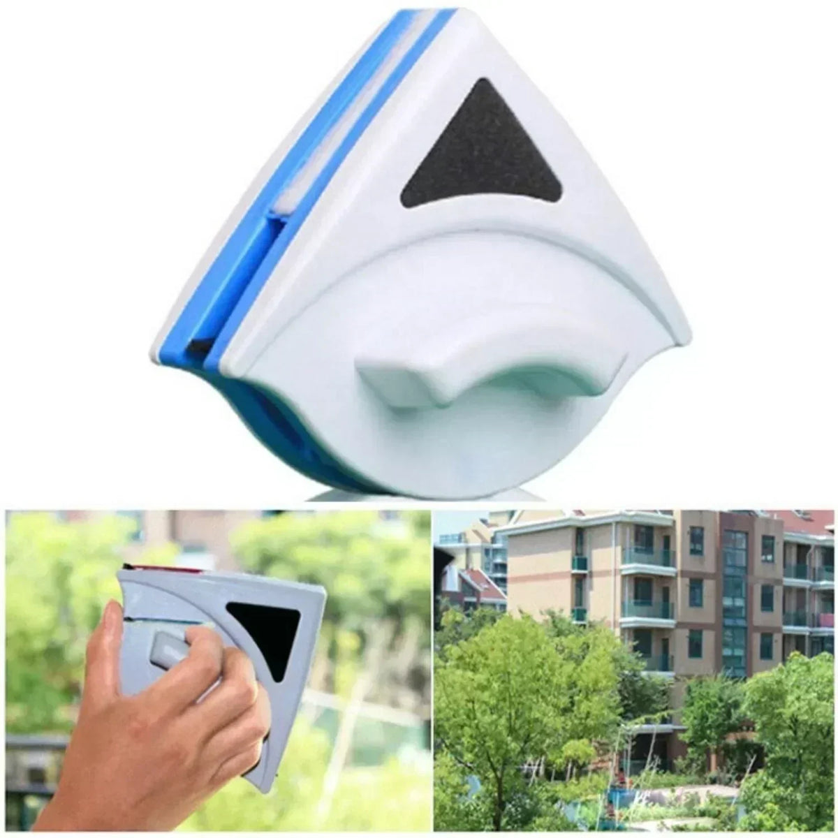 Safe Tool for Double-Sided Window Cleaning