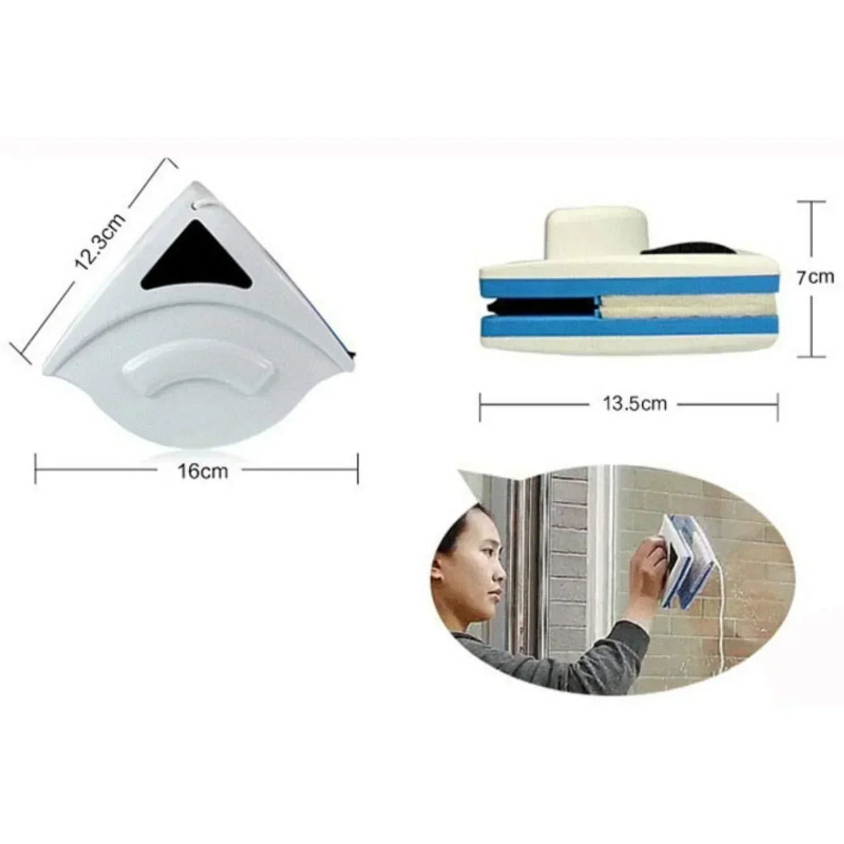 Safe Tool for Double-Sided Window Cleaning