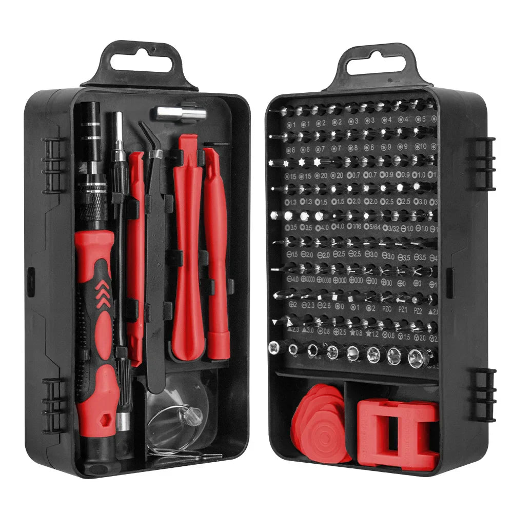 115-in-1 Precision Screwdriver Set with Magnetic Tools – DIY, Home Repair