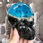 Silicone Molds for Halloween to Create Resin Objects and Candles, Skull-Shaped Design, Ideal for DIY
