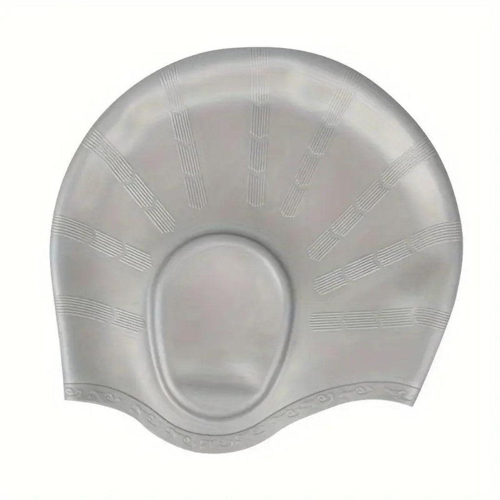 Silicone Swim Cap with Ear Protection – Swimming, Water Sports