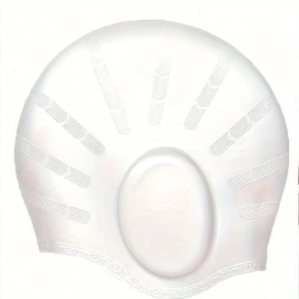Silicone Swim Cap with Ear Protection – Swimming, Water Sports