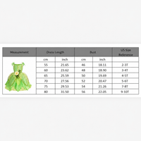 Sleeveless Cartoon Applique Dress with Round Neckline – Casual, Summer