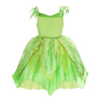 Sleeveless Cartoon Applique Dress with Round Neckline – Casual, Summer