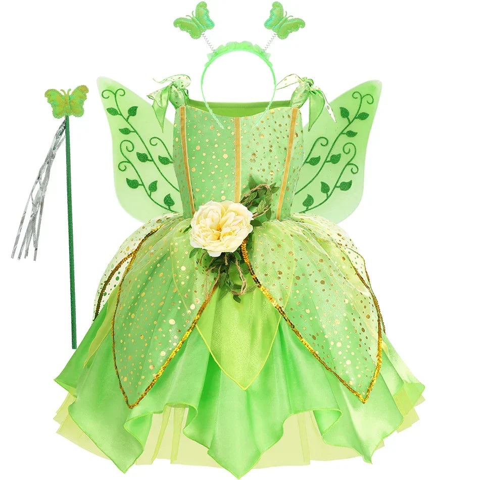 Sleeveless Cartoon Applique Dress with Round Neckline – Casual, Summer