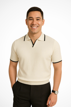Knit Men's Shirt UK – Smart Casual & Holiday & Resort Wear