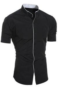 Collared Short Sleeve Men's Shirt UK – Smart Casual & Holiday & Resort Wear