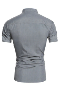 Collared Short Sleeve Men's Shirt UK – Smart Casual & Holiday & Resort Wear