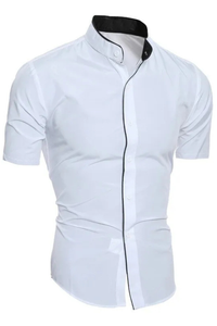 Collared Short Sleeve Men's Shirt UK – Smart Casual & Holiday & Resort Wear
