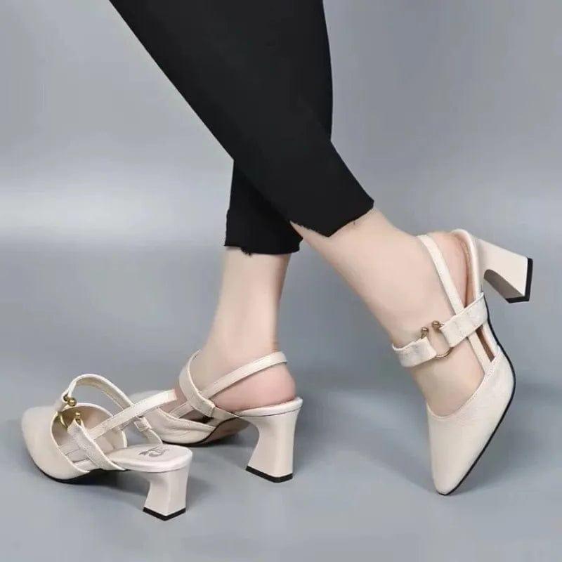 Slingback Heels for Women - Elegant Design, Comfortable Fit, Versatile Style