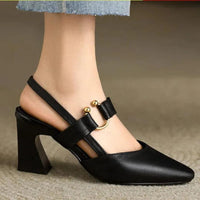 Slingback Heels for Women - Elegant Design, Comfortable Fit, Versatile Style