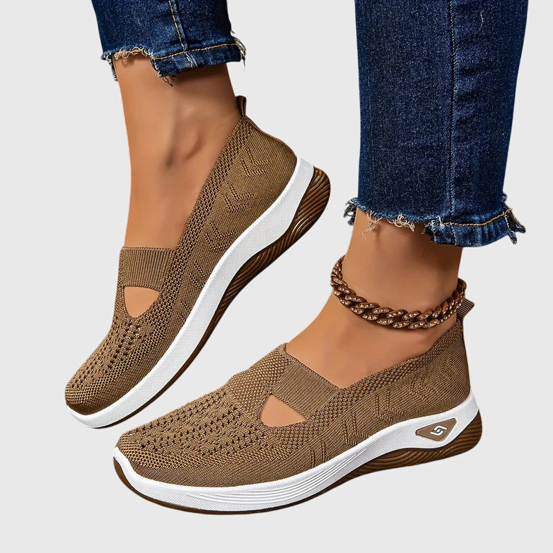 Orthopedic Slip-On Shoes for Comfort | Breathable Fabric | Casual Footwear