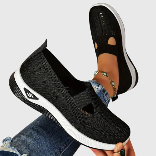 Orthopedic Slip-On Shoes for Comfort | Breathable Fabric | Casual Footwear