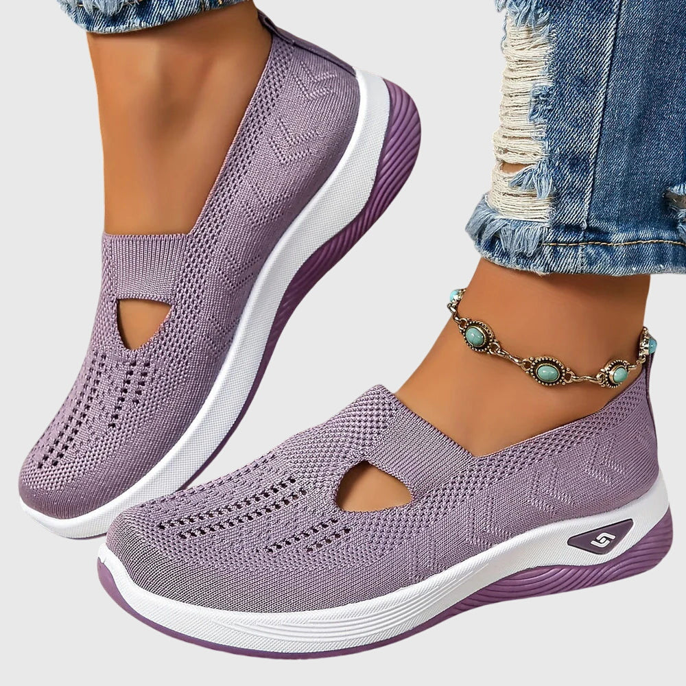Orthopedic Slip-On Shoes for Comfort | Breathable Fabric | Casual Footwear