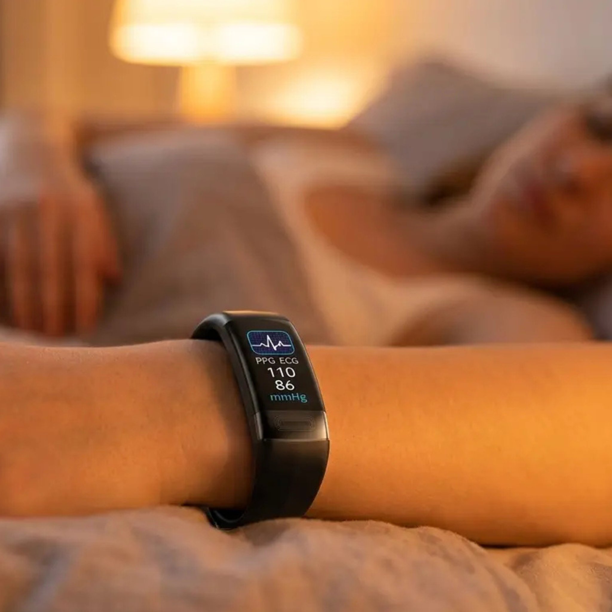 Smart Bracelet Blood Pressure Monitor EKG, Heart Rate – Fitness Tracking, Sleep Monitoring