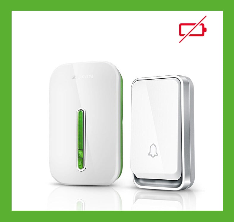 Smart Doorbell - Wireless, Battery-Free, Waterproof