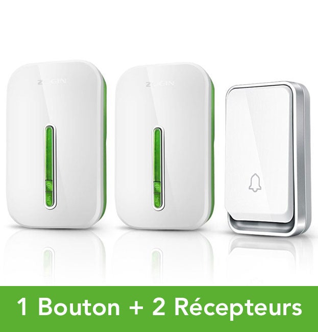 Smart Doorbell - Wireless, Battery-Free, Waterproof