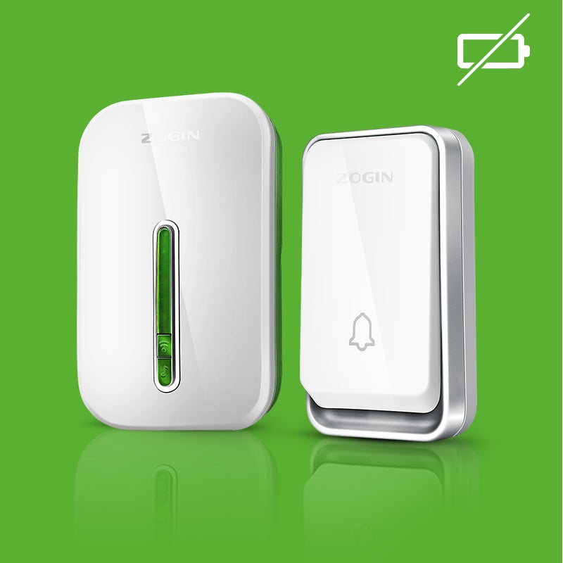 Smart Doorbell - Wireless, Battery-Free, Waterproof