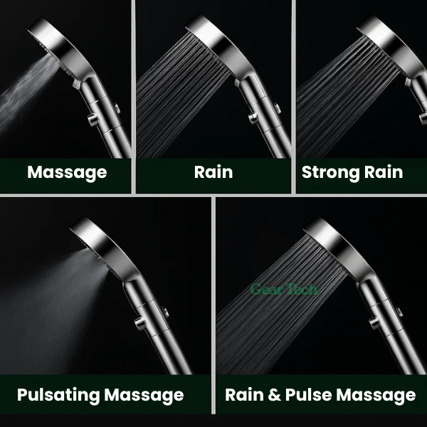 Spa-Style Shower with Increased Pressure – Home Spa, Relaxation