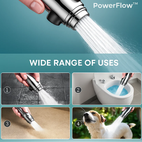 Spa-Style Shower with Increased Pressure – Home Spa, Relaxation