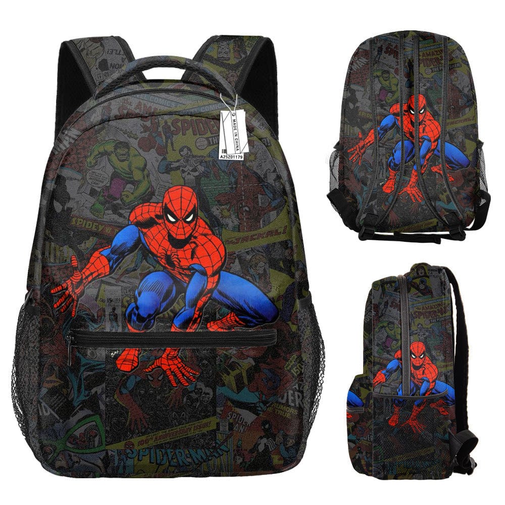 Spiderman Backpack - Children's School Bag - Superhero