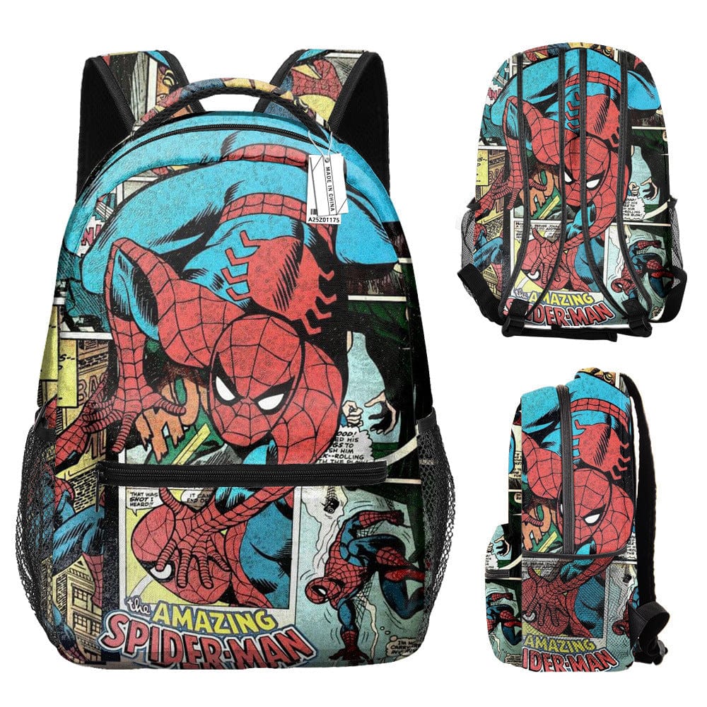 Spiderman Backpack - Children's School Bag - Superhero