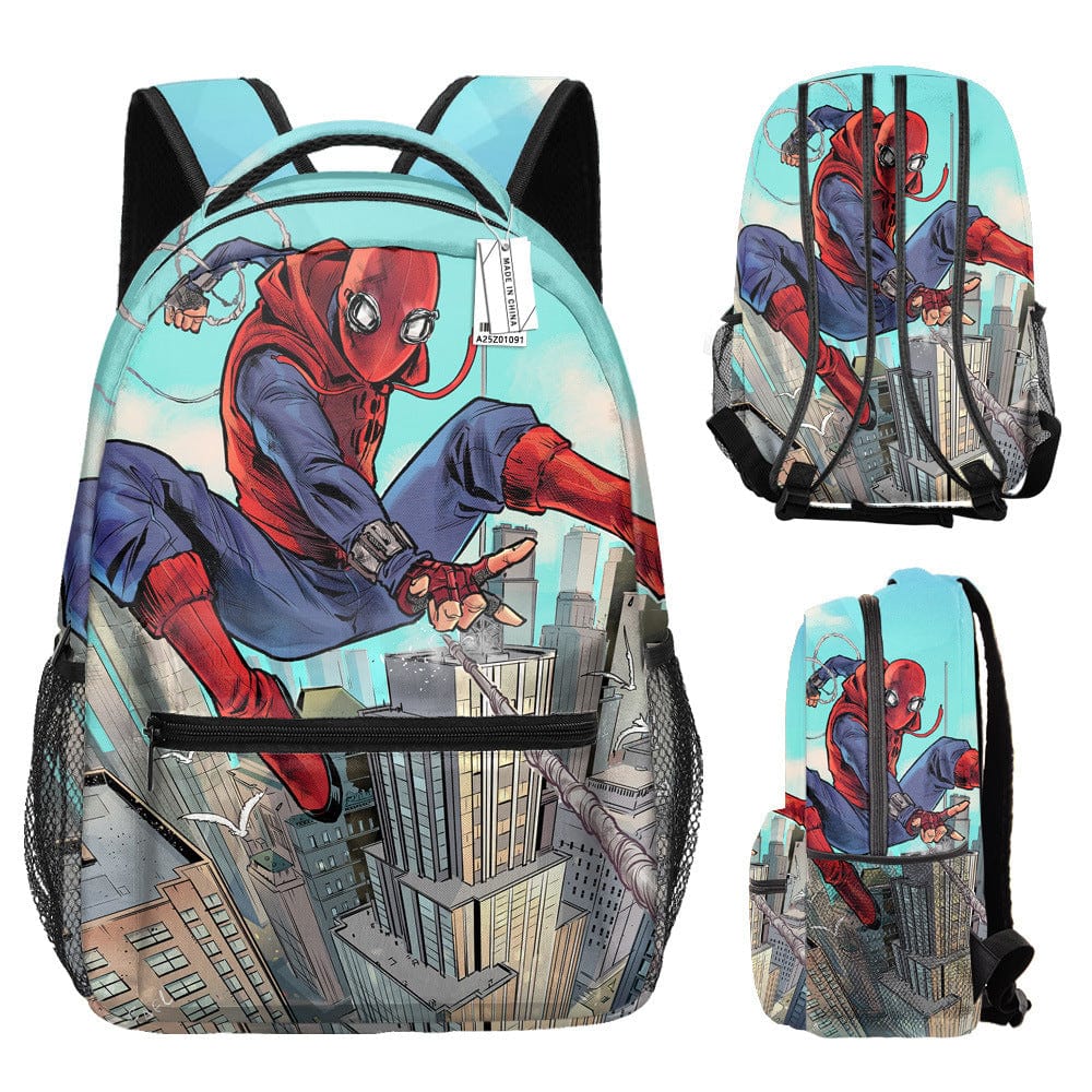 Spiderman Backpack - Children's School Bag - Superhero