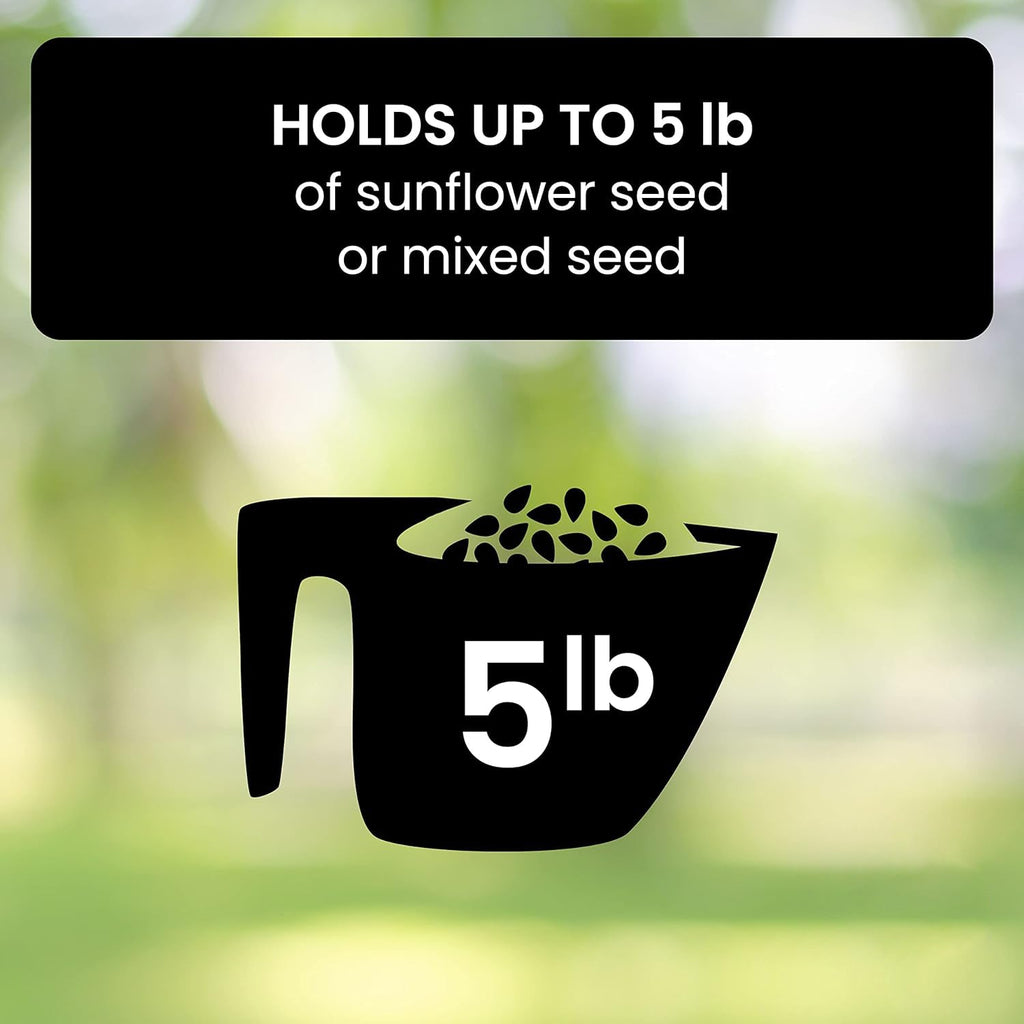 Squirrel-Proof Bird Feeder – Outdoor, Garden