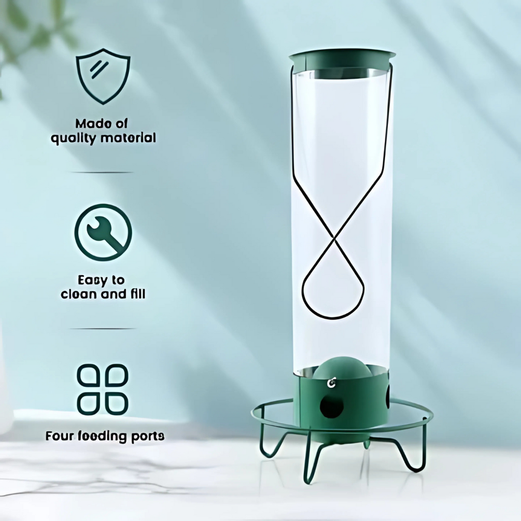 Squirrel-Proof Bird Feeder with Spinning Perch – Outdoor, Garden