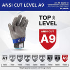 Stainless Steel Safety Gloves with Maximum Cut Resistance – Workshop, Home Repair