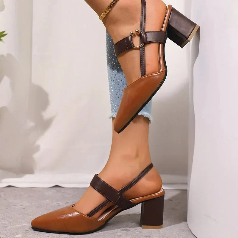 Stiletto Ring Heels - Elegant Women's Evening Footwear - Formal Shoes