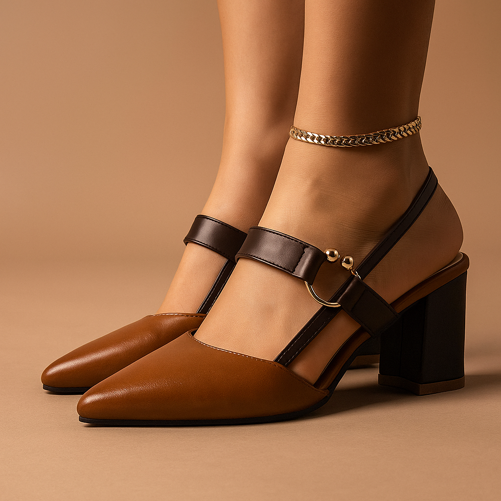 Stiletto Ring Heels - Elegant Women's Evening Footwear - Formal Shoes