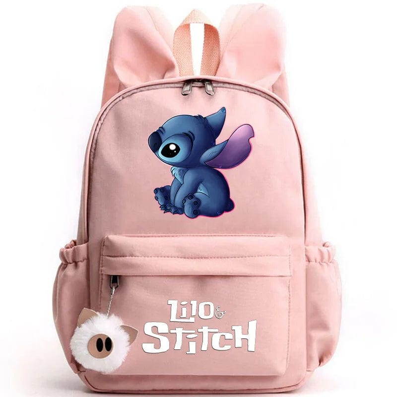 Stitch Backpack for Kids - Keychain Included - Back to School