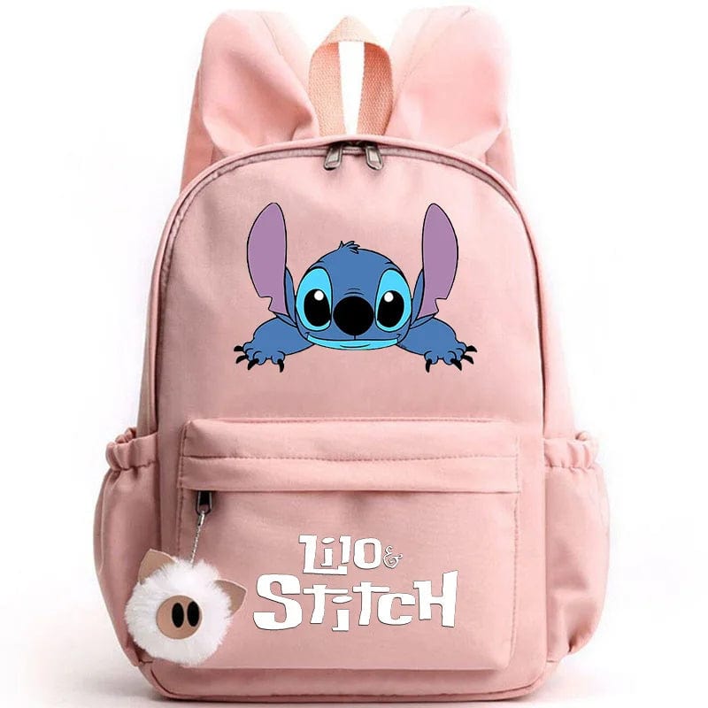 Stitch Backpack for Kids - Keychain Included - Back to School