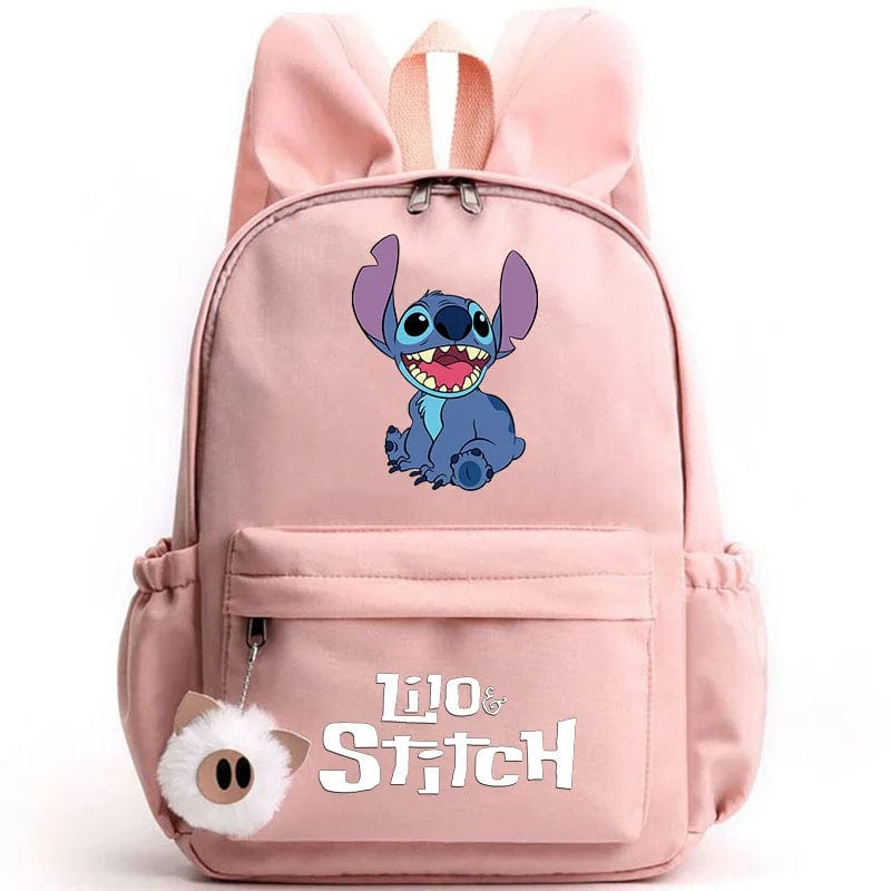 Stitch Backpack for Kids - Keychain Included - Back to School