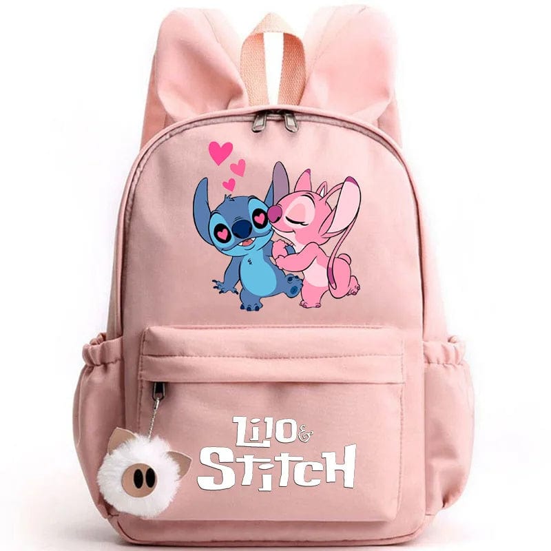 Stitch Backpack for Kids - Keychain Included - Back to School