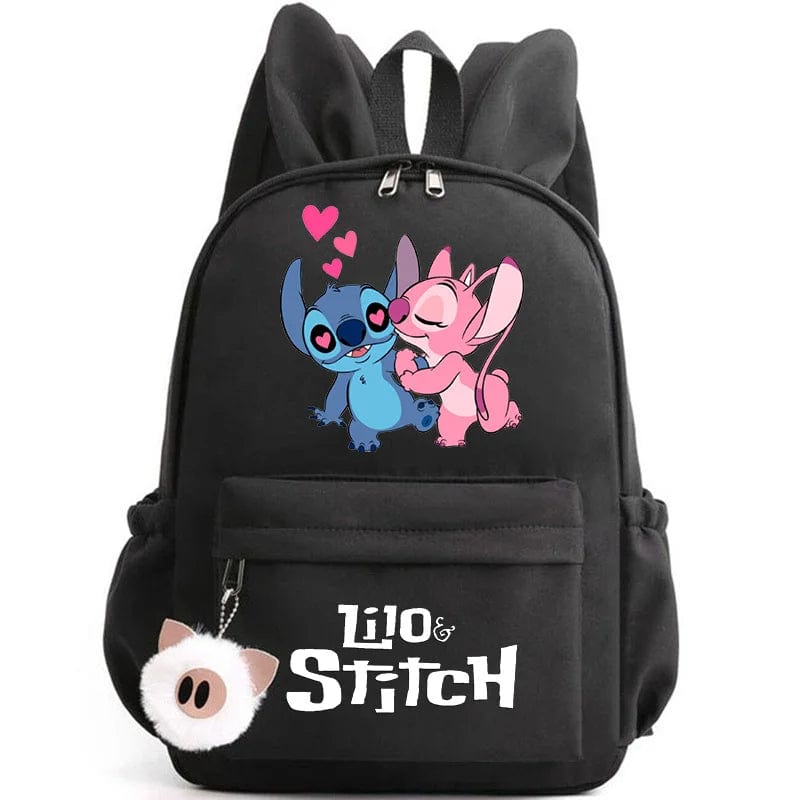Stitch Backpack for Kids - Keychain Included - Back to School