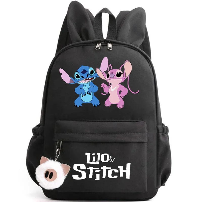 Stitch Backpack for Kids - Keychain Included - Back to School