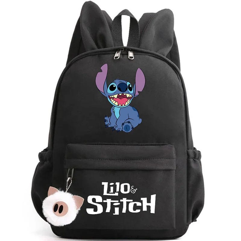 Stitch Backpack for Kids - Keychain Included - Back to School