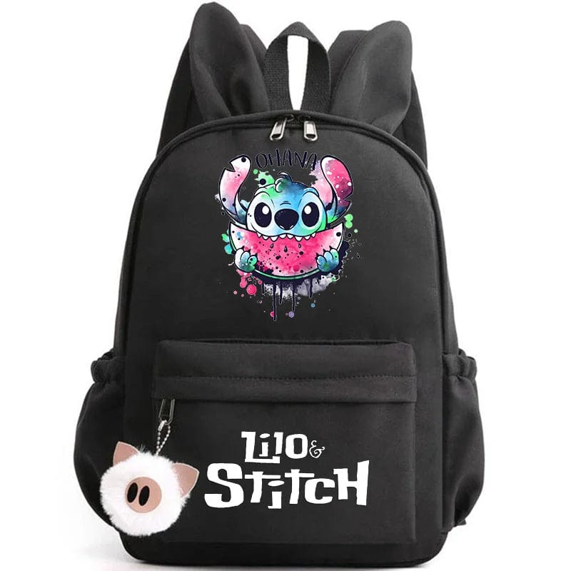 Stitch Backpack for Kids - Keychain Included - Back to School