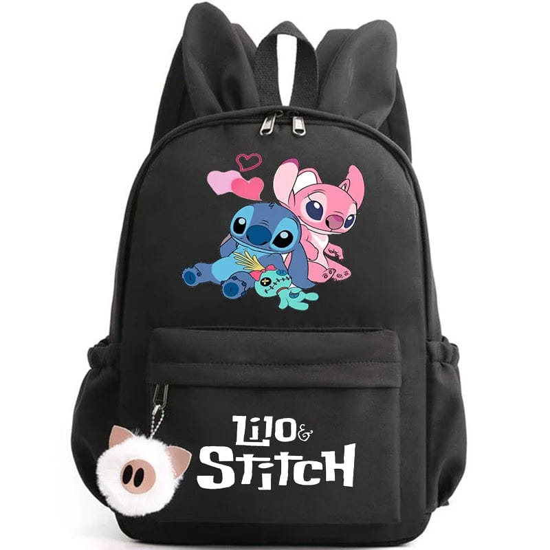 Stitch Backpack for Kids - Keychain Included - Back to School
