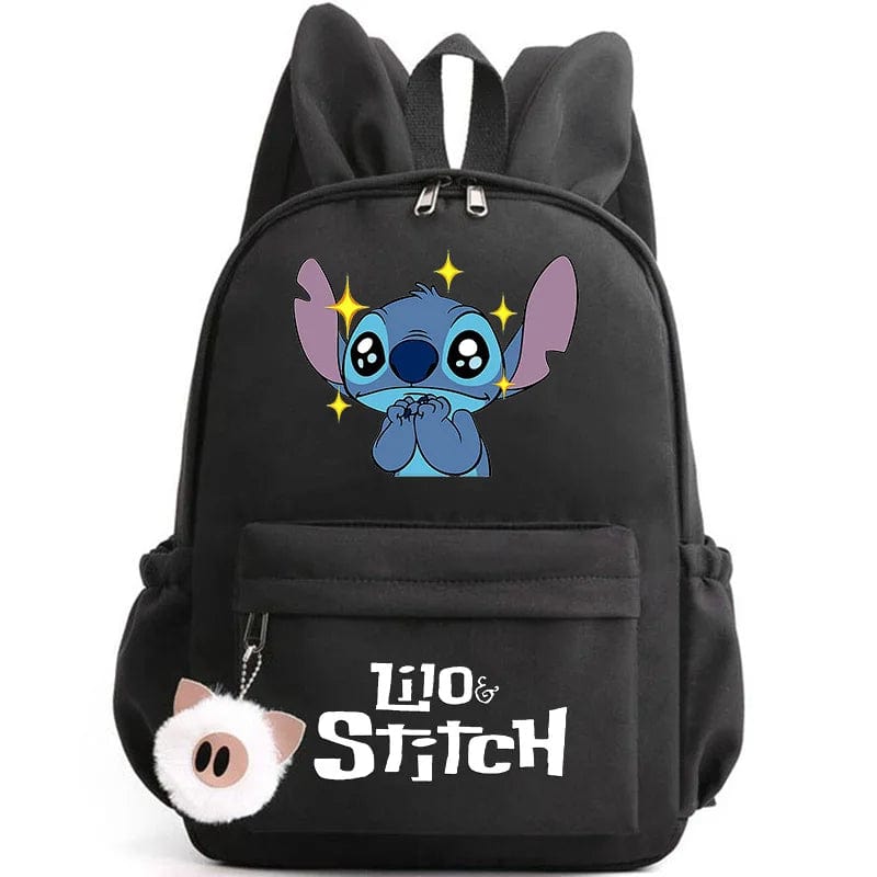Stitch Backpack for Kids - Keychain Included - Back to School