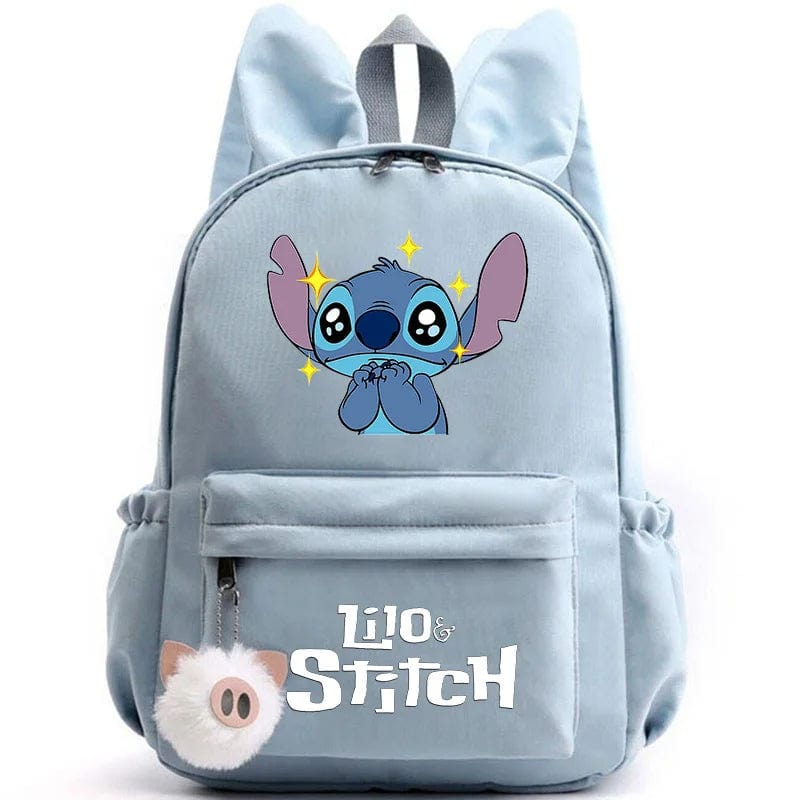 Stitch Backpack for Kids - Keychain Included - Back to School