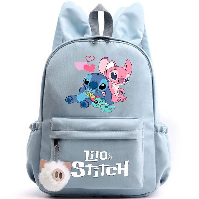 Stitch Backpack for Kids - Keychain Included - Back to School