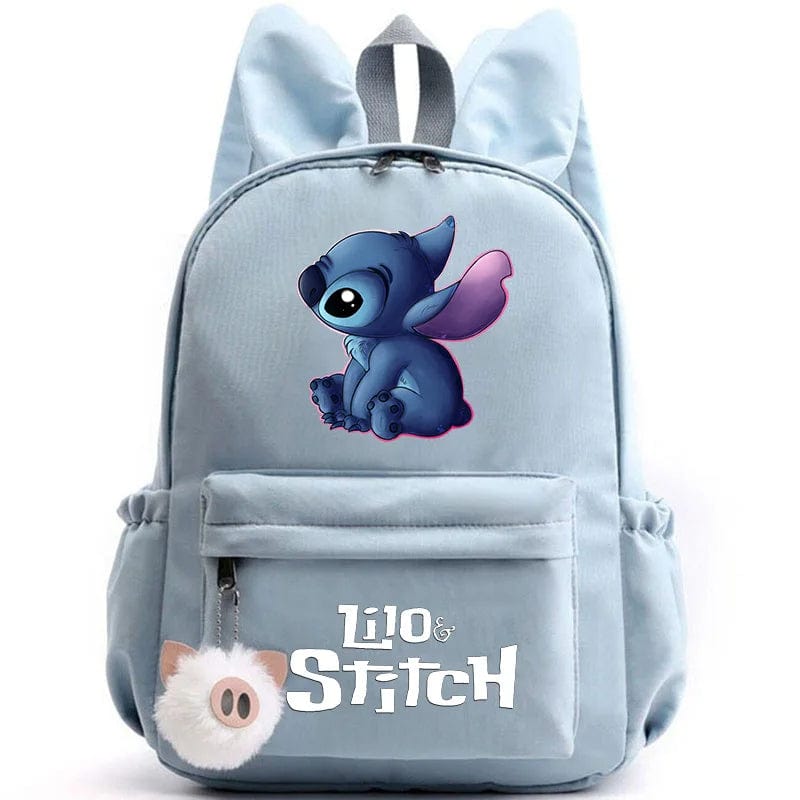 Stitch Backpack for Kids - Keychain Included - Back to School