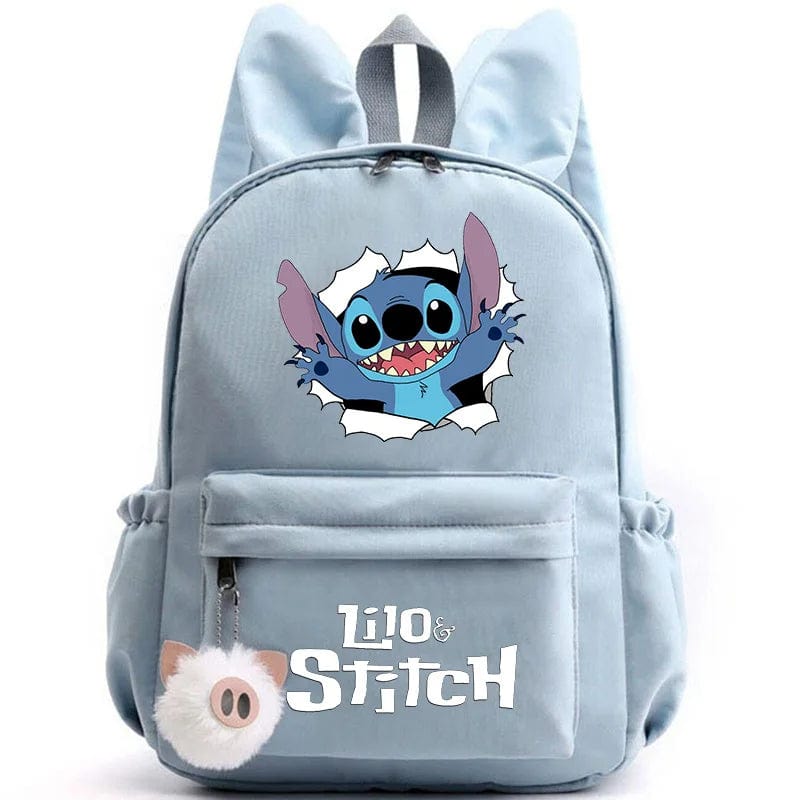 Stitch Backpack for Kids - Keychain Included - Back to School