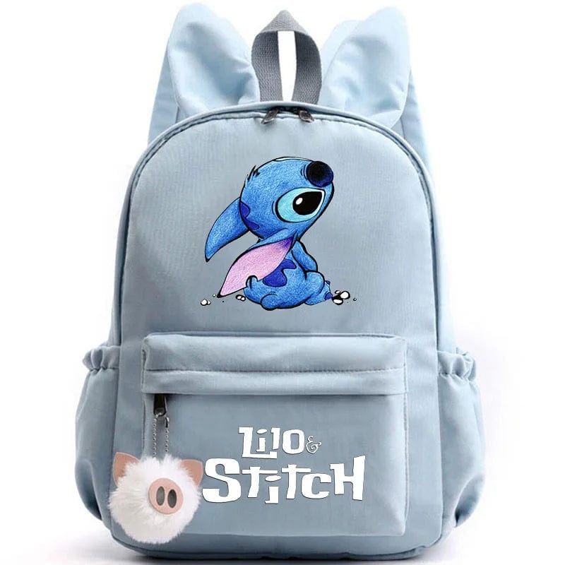 Stitch Backpack for Kids - Keychain Included - Back to School