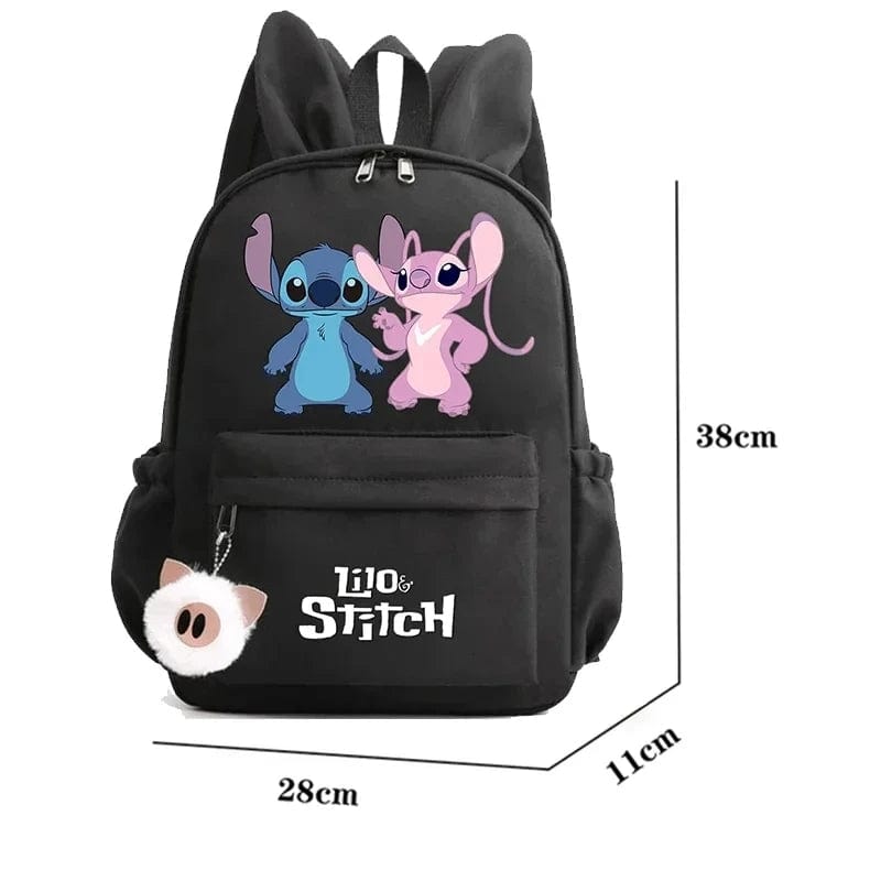 Stitch Backpack for Kids - Keychain Included - Back to School